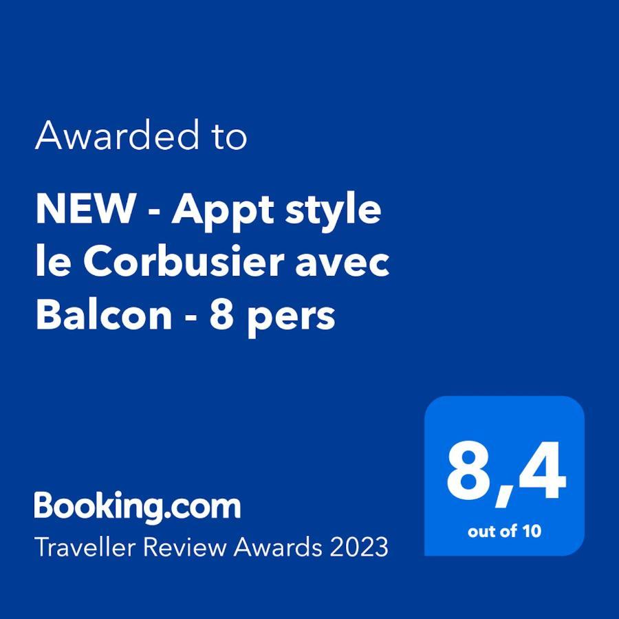 巴黎New - Appt Style Le Corbusier Avec Balcon - 8 Pers公寓 外观 照片